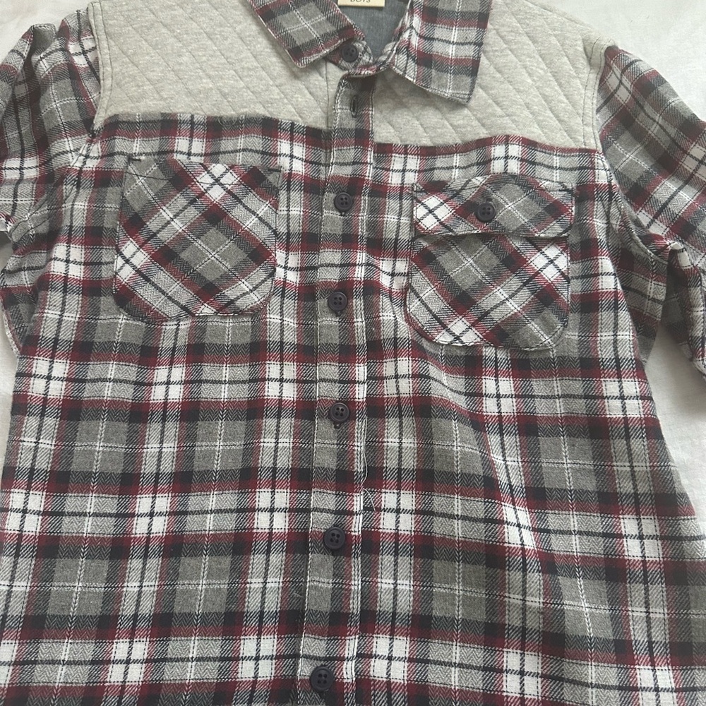 Boys button shirt